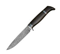 Финка НКВД из дамасской стали купить на сайте koval-knife.shop